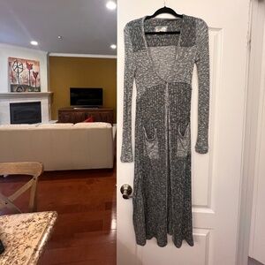 Anthropologie Saturday Sunday Heather Grey Duster - Small